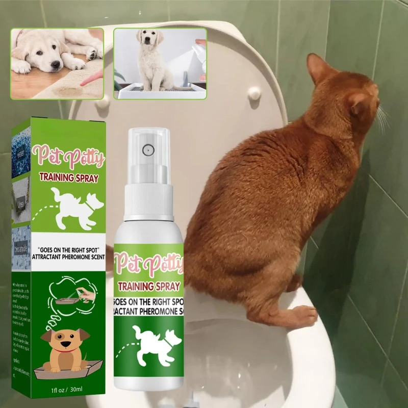 Pet Toilet Training Spray Inducer Dog Poops Cat Pee Positioning Defecation Puppy Stool Location 1005006402903607