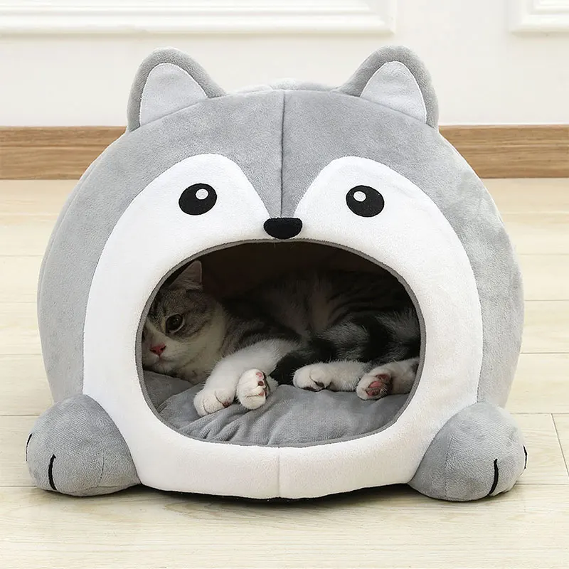 Very Soft Cat Bed Pet Basket Cat House Sofa Small Dog Lounger Cushion Kittens Cave Puppy Mat House 1005006404495519