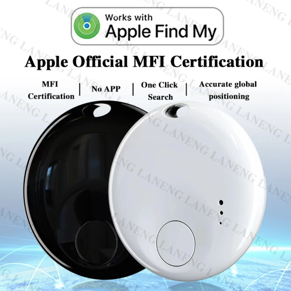 Wireless GPS Smart Tracker Work with Apple Find My APP Ntag Anti Lost Reminder Device MFI Rated 1005006413477573
