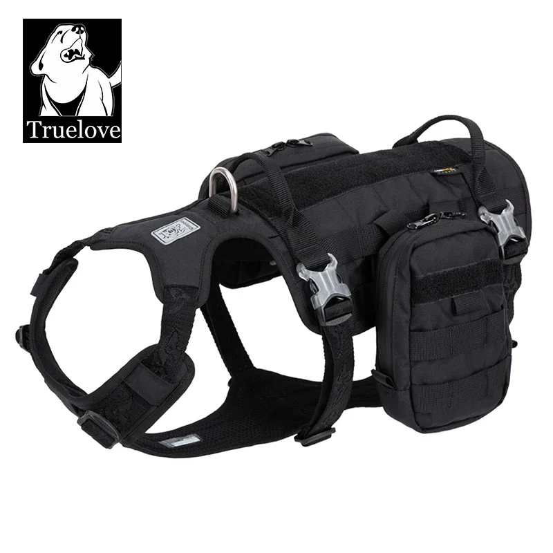 TRUELOVE High Performance Tactical Training Military Backpack Service Dog Harness with Dupont Nylon 1005006419756548