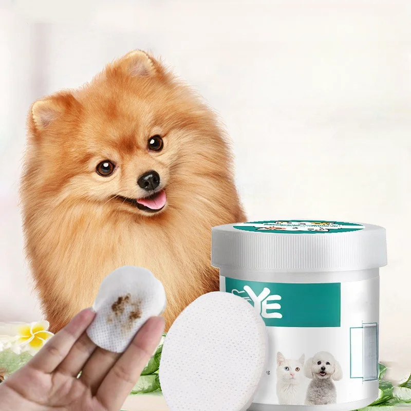 Pet Eye Wipes Cats and Dogs Tearmark Wet Universal No Irritation Cleaning 1005006429616866