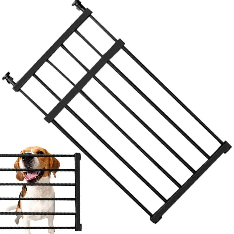 Indoor Dog Gate Retractable Freestanding Fence Nail-free Household Reusable Door For Small Medium 1005006444359432