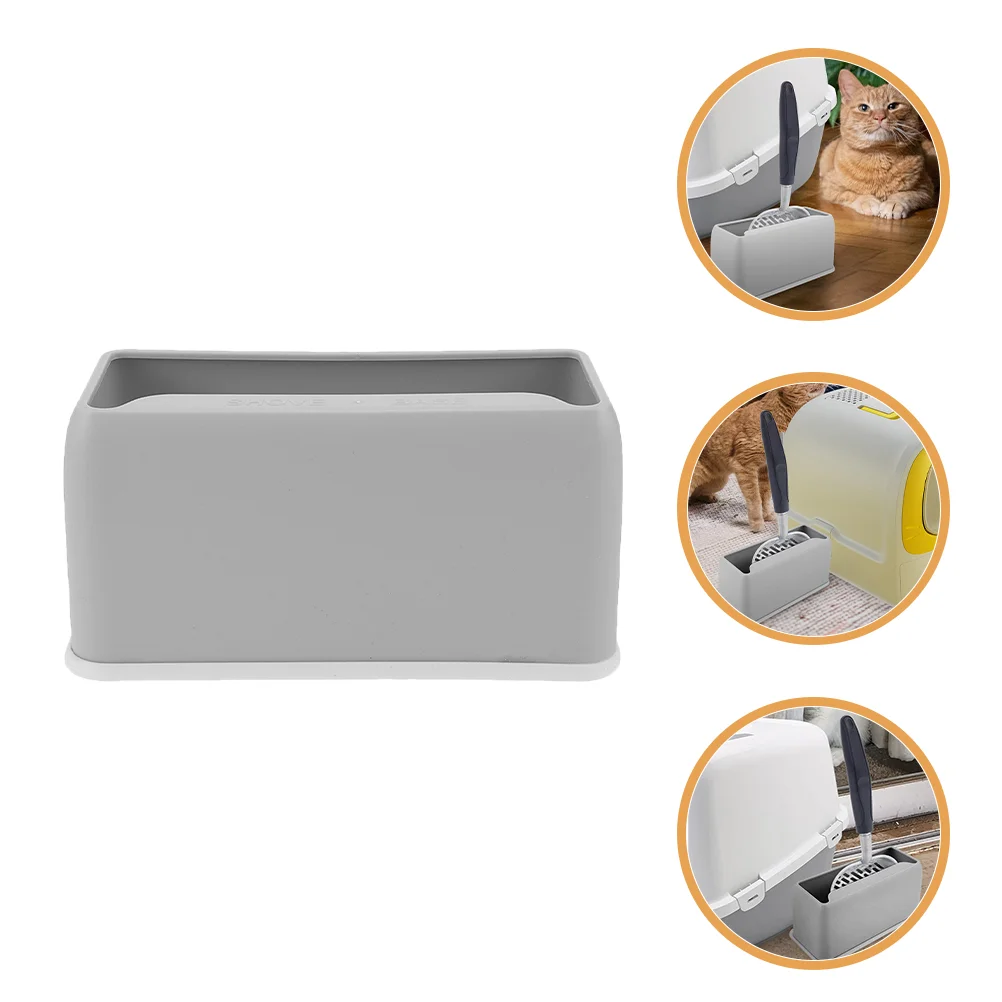 17Cm Metal Scoop Stand Cat Litter Scooper Holder Durable Universal Litter Scooper Container Litter 1005006445357762