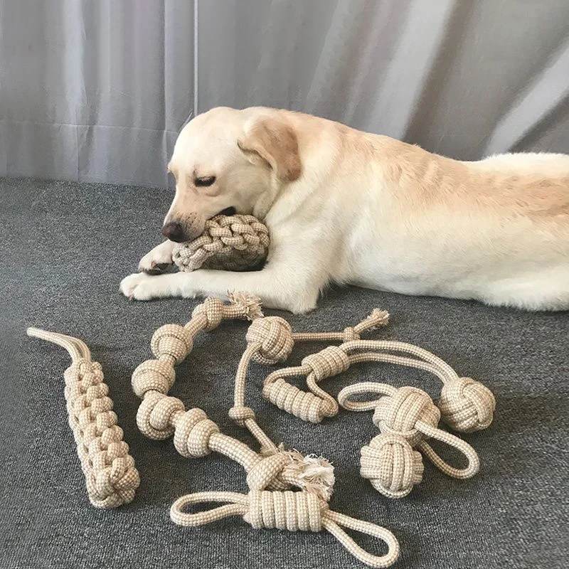 1Pc Cat Dog Knot Toy Cleaning Teeth Grinding Teeth Interest Interactive Wear Resistant Knot Toy 1005006460704761