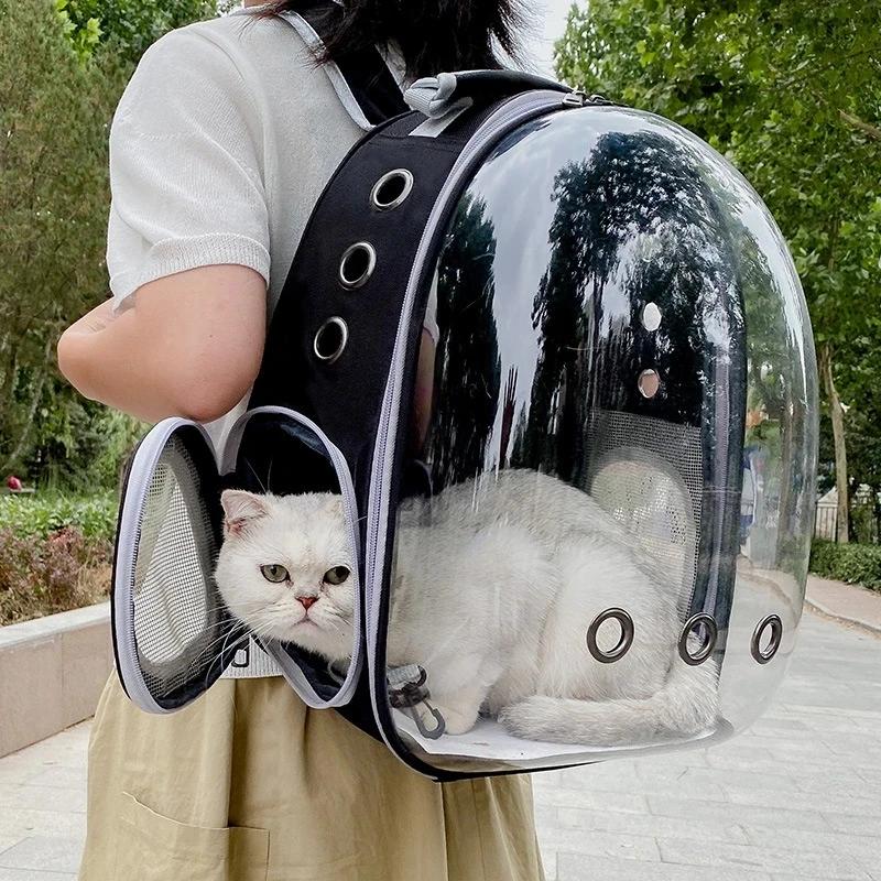 Transparent Cat Carrying Bags Space Breathable Pet Backpack Portable Puppy Pets Backpack Transport 1005006462593461