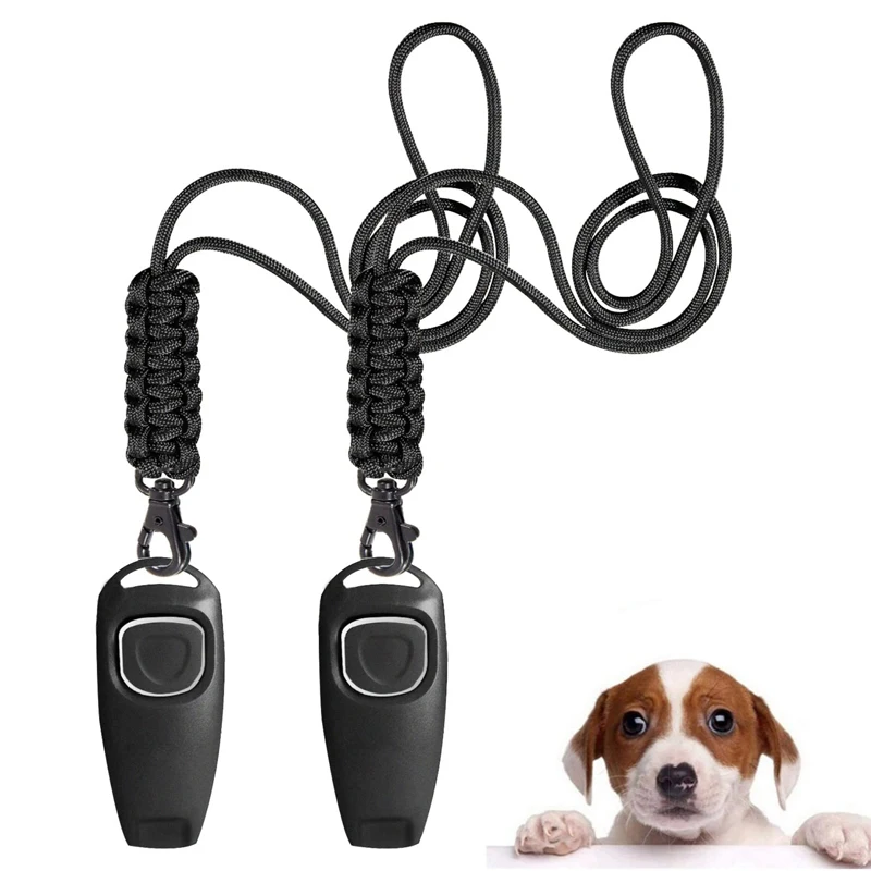 Professional Dog Whistle Training Effectively Stop Barking Hunting High-Frequency Pitch Recall-Dog 1005006475382353
