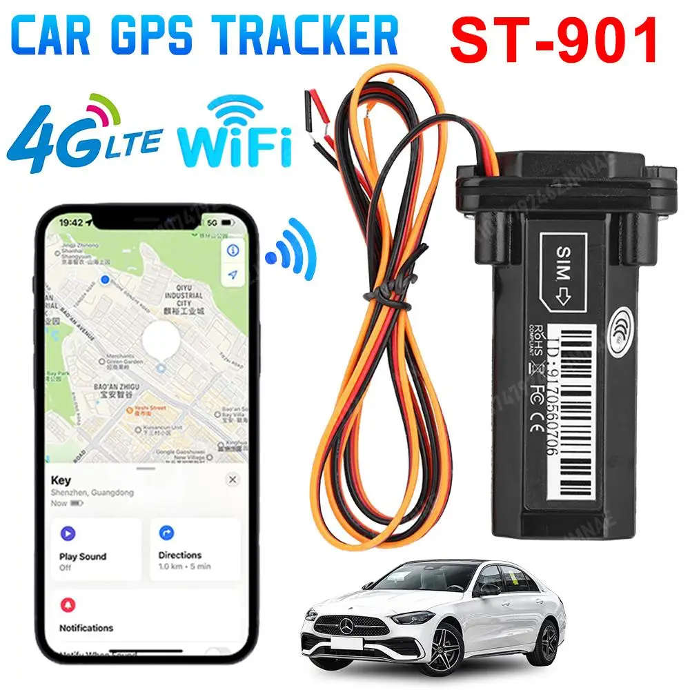 ST-901 Global GPS Tracker Waterproof Built-in Battery GSM Mini for Car Motorcycle Cheap Vehicle 1005006497587434