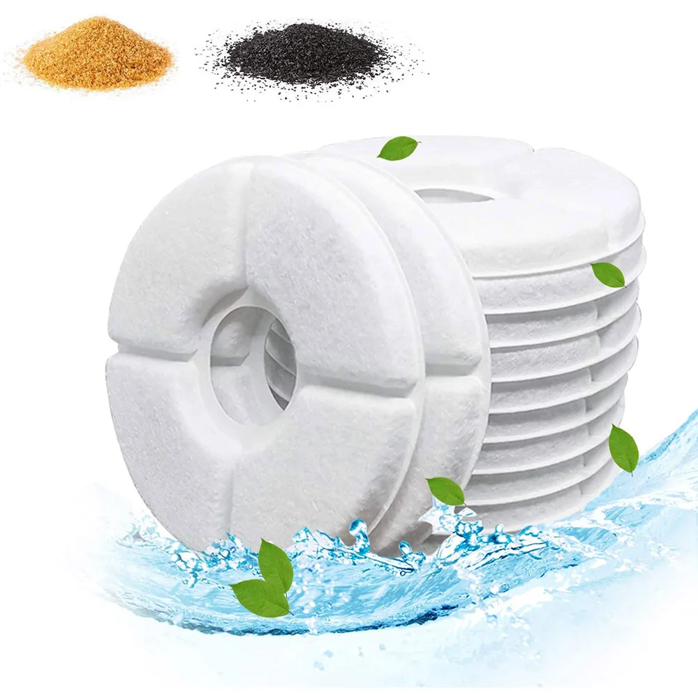Replacement Activated Carbon Filter For Cat Water Drinking Fountain Replaced Filters Flower For Pet 1005006514937804