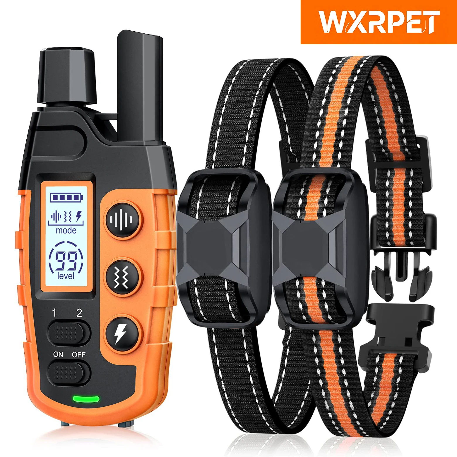3300Ft Electric Dog Training Collar Remote Control Waterproof Pet BehaviorFor 5-120lbs Puppy With 1005006535874283