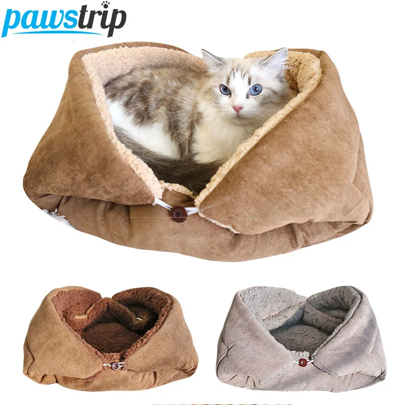 Warm Thickened Cat Bed Multifunctional Foldable Pet Mat for Cats Small Dogs Indoor Kitten Bed Cat 1005006588719441