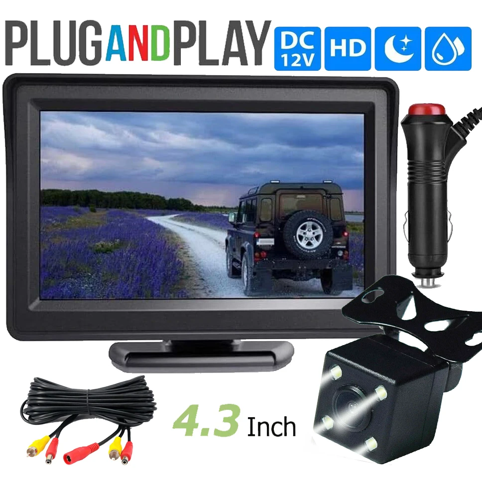 Car Rear View Monitor Camera Kit TFT LCD Car Monitor 1005006613839428