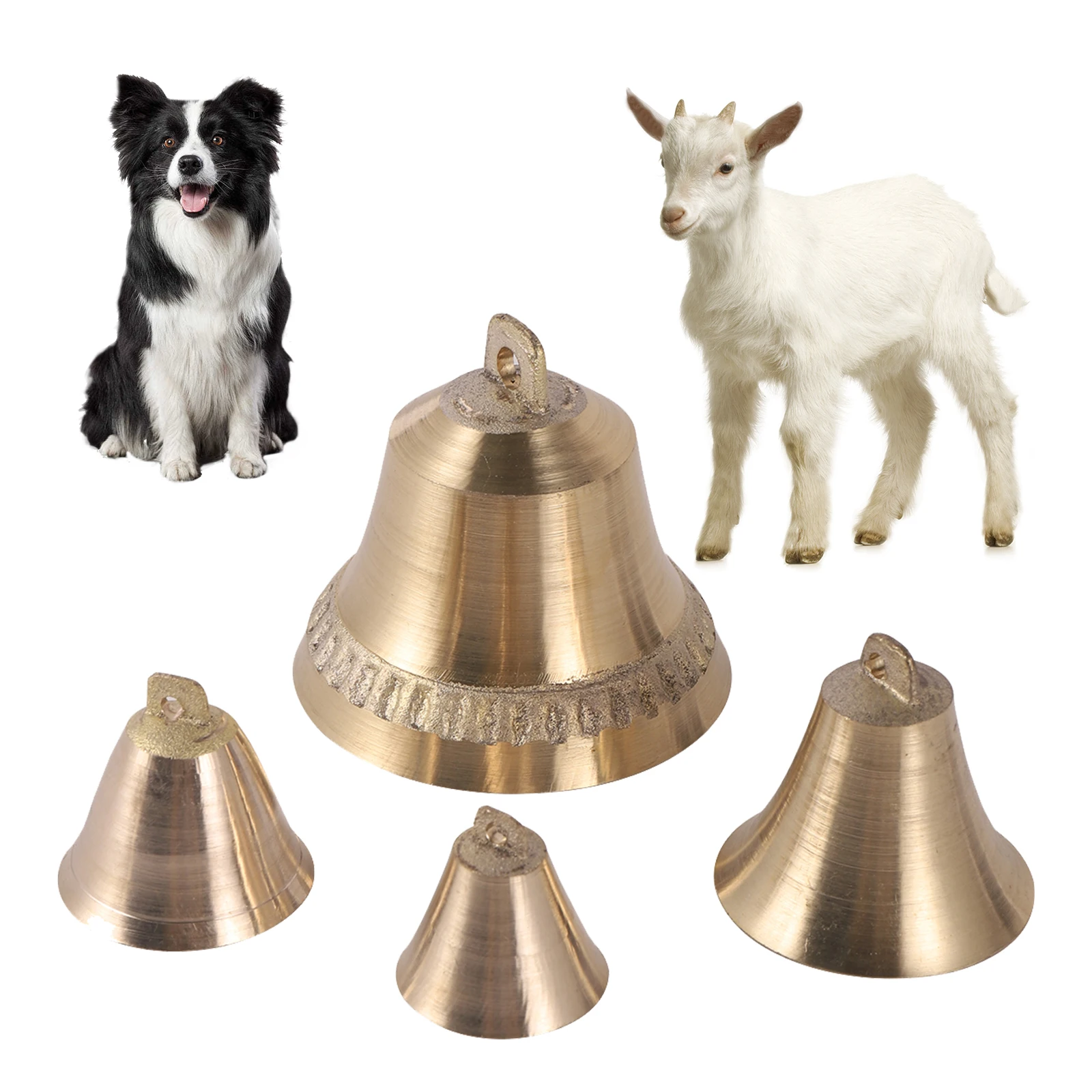 Sheep Brass Bell Livestock Cow Horse Dog Equipment Grazing Bells Prevent The Loss Pure Copper 1005006614072889