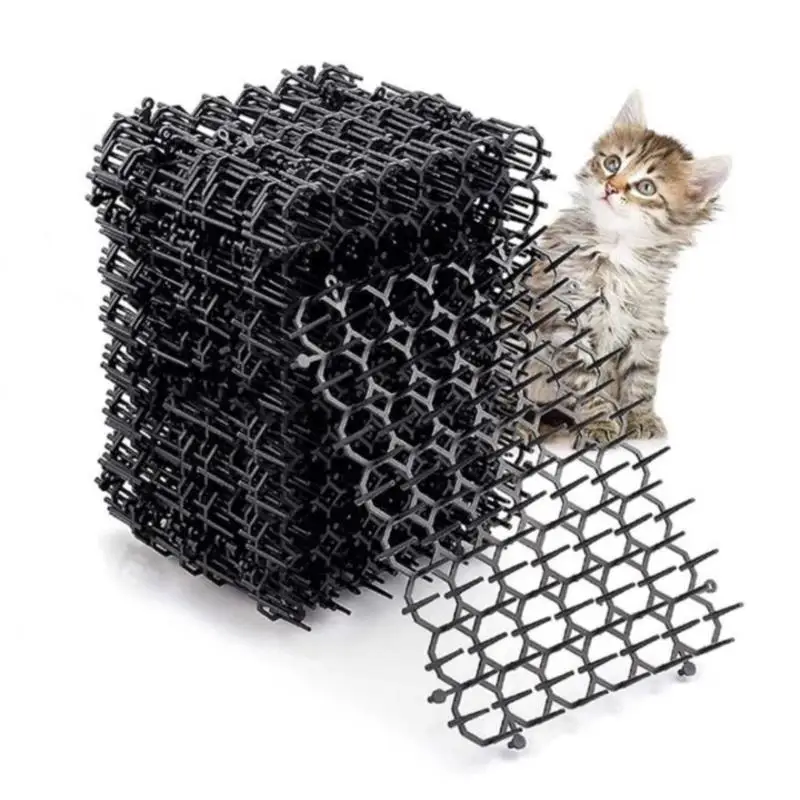 Cat Mats Anti-Cat Garden Dogs Repellent Mat Stimulation Strips Keep Cats Away Safe Plastic Spike 1005006619453048