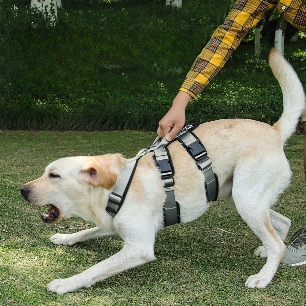 Dog Harness No Pull Adjustable Pet Harness Reflective Working Training Easy Control Pet Vest 1005006633842660