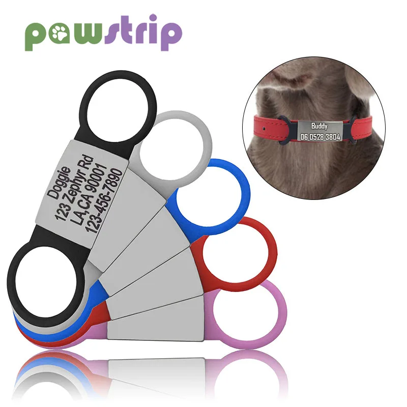 Personalized Customized Pet Dog ID Tag Stainless Steel Dogs Cats Name Tags Puppy Collar Anti-lost 1005006672413762