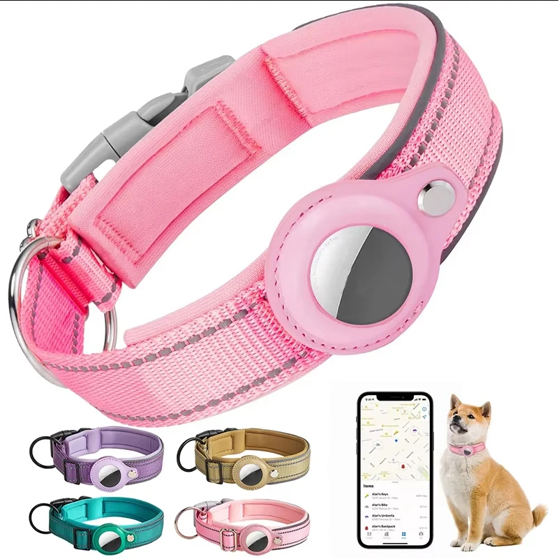 Reflective AirTag Dog Collar 1005006679580127