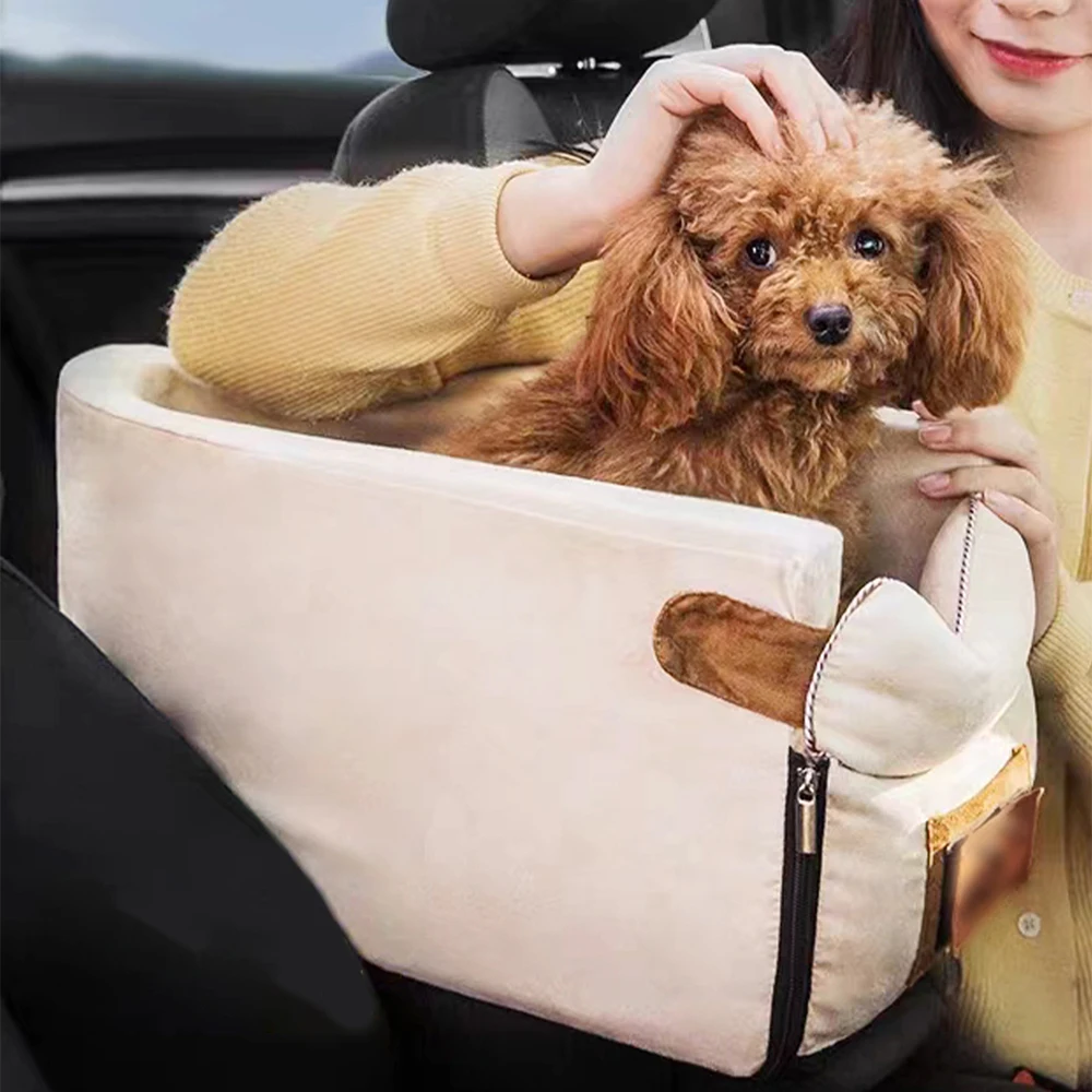 Dogs Beds in the Car Small Dogs Basket Pets Warm Pet Accessories Cats Products Kennel Cats Puppy 1005006697694996