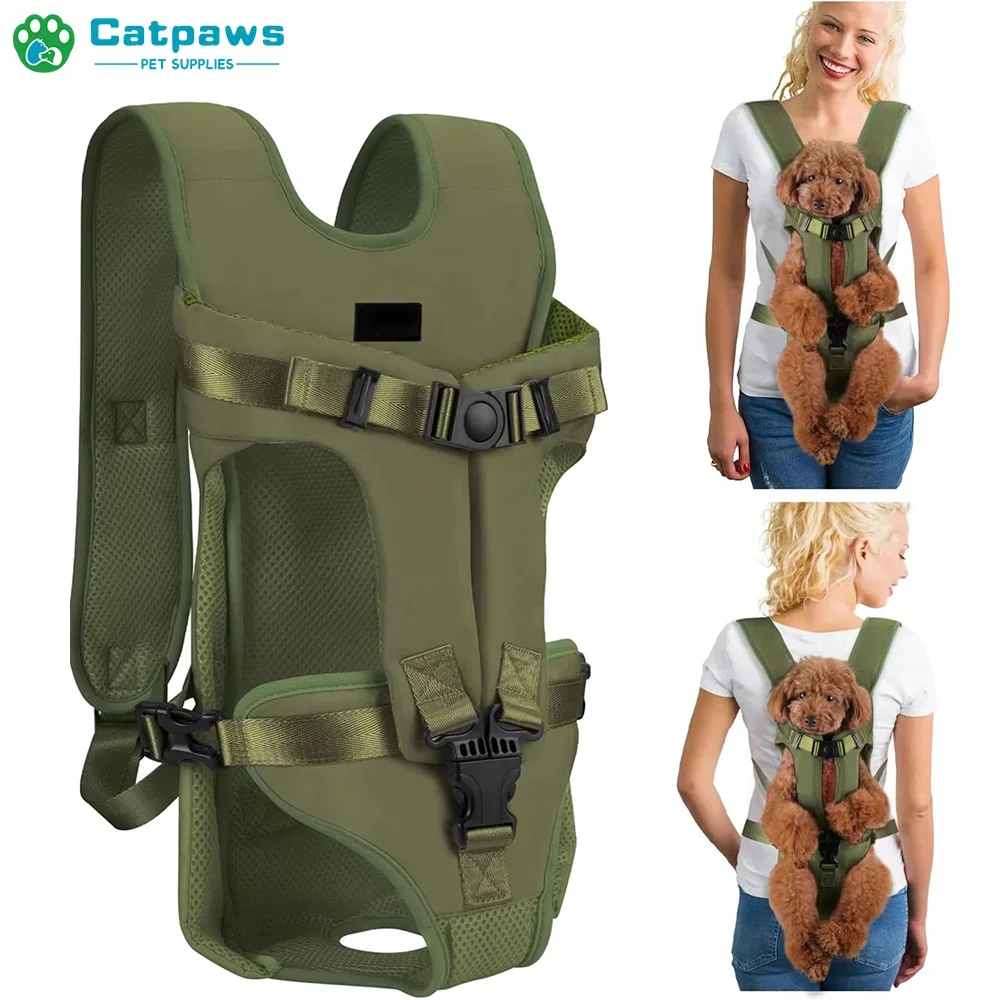 Pet Front Carrier Backpacks Ajustable Hands Free Dog Backpack For Small Mediun Dogs Breathable Cats 1005006734484849