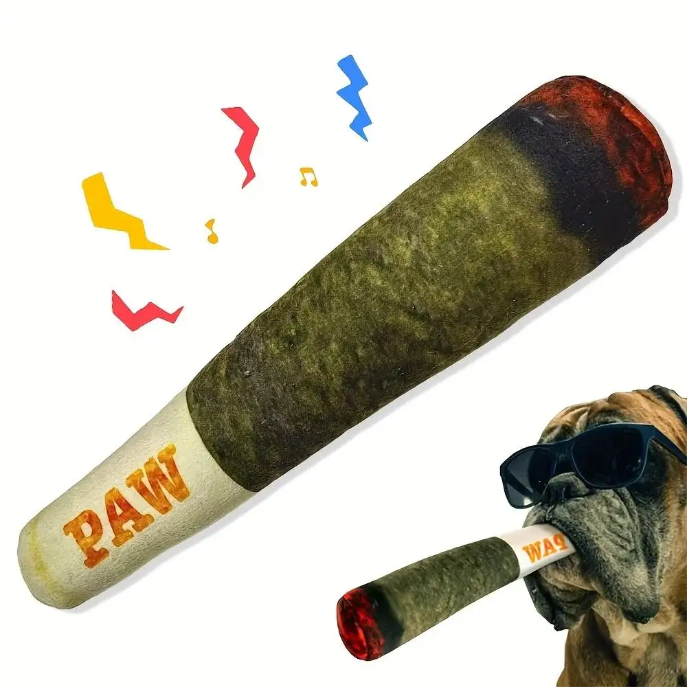 Interactive Dog Joint Sound Puppy Toys Cigar For Small Resistant Squeak Dogs Indestructible Dog 1005006744250203
