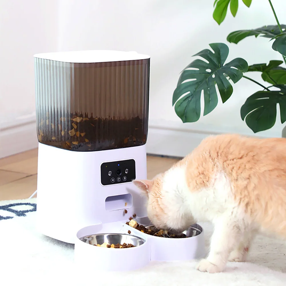 5L Automatic Cat Feeder, Smart Dog Food Dispenser, Single Bowl 1005006750761962