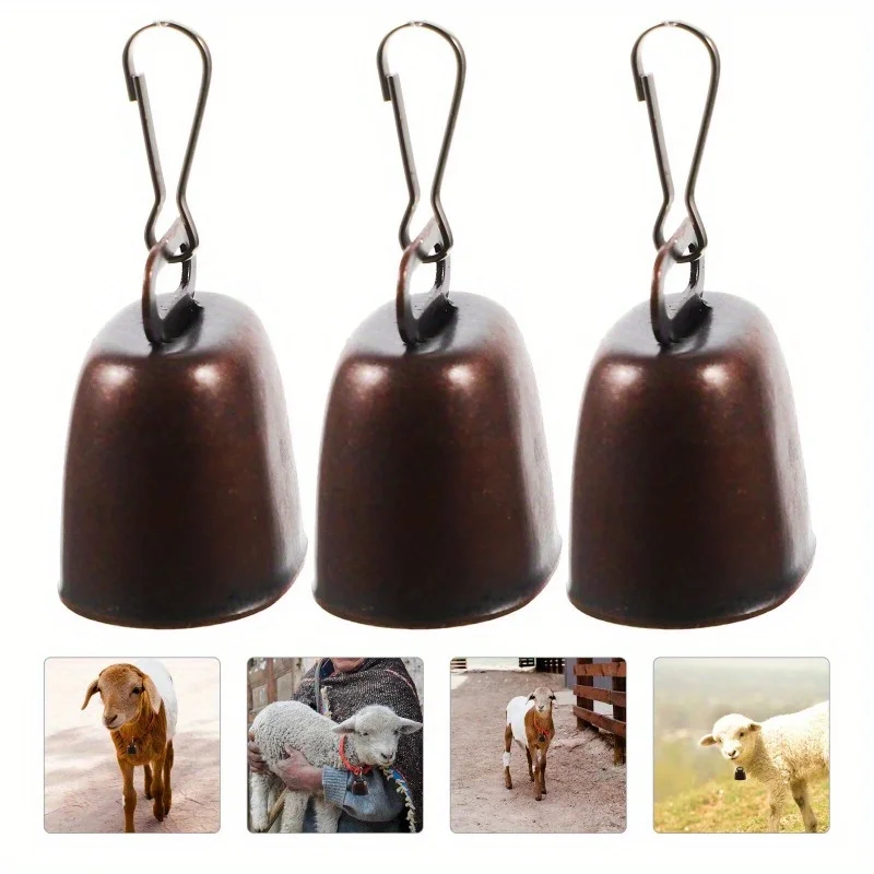 3 Sets The Bell Loud Dog Collar Ornaments Outdoor Decoration Pet Warning Bells Cattle Collars Travel 1005006754568653