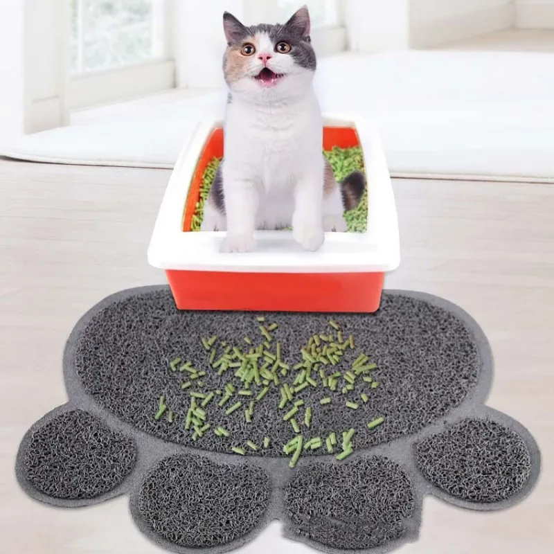 Waterproof Pet Litter Mat High Resilience Fiber Cat Layer Small Dog Feeding Pads Trapping Box 1005006778801313