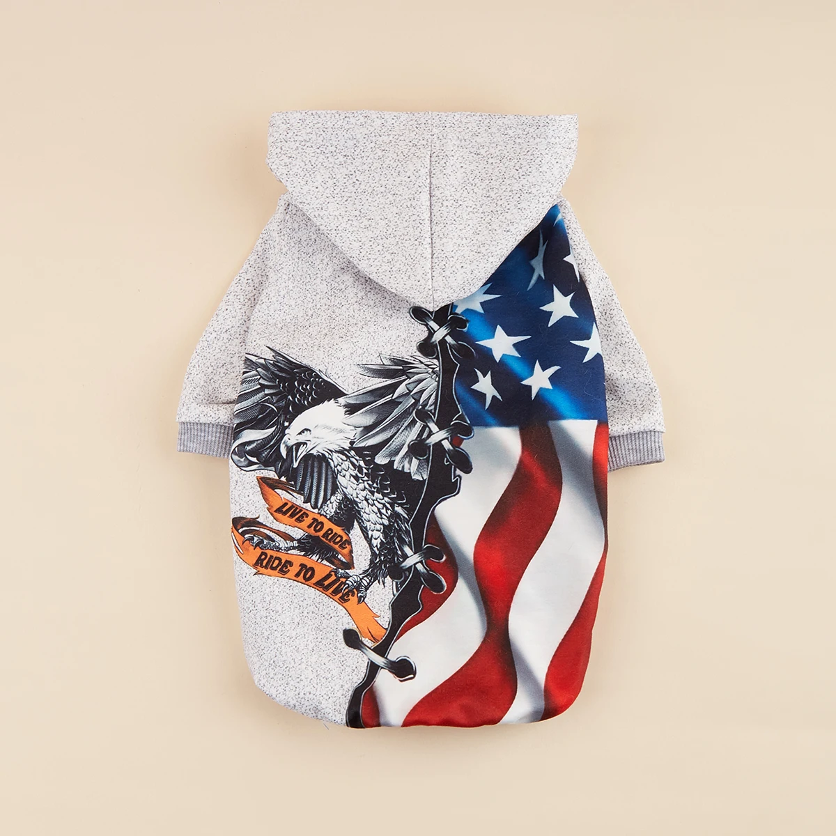 Dog Hoodies Puppy American Flag Sweatshirts Pocket for Small Medium Dog, Cat 1005006780848147