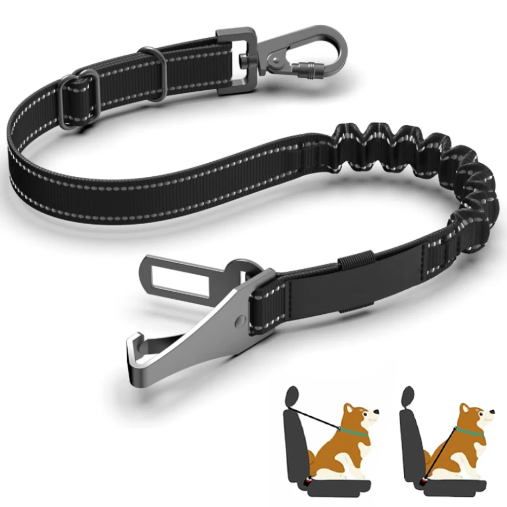 Dog Seat Belt for Car, Dog Car Harnesses Suitable for Safety Belt Buckle 1005006784638800