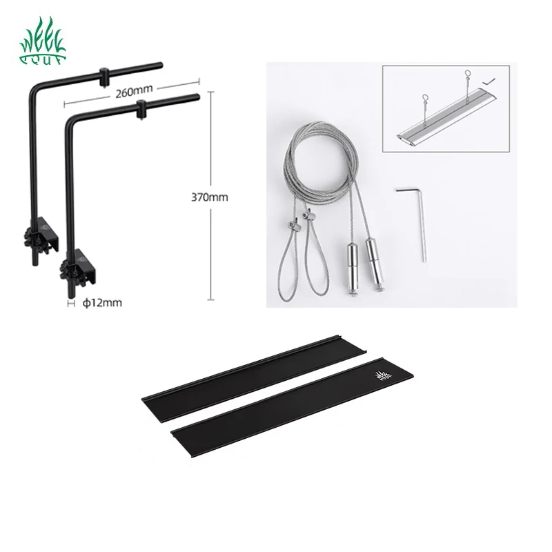 Week Aqua Aquarium Accessories LED Lighting Shade WRGB Hang On Kit Decoration Fishbowl Lamp Fish 1005006788583919