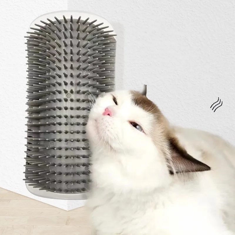 Massage Pet Cat Brush Corner Scrape Hair Removal Beauty Clean Corner Brush Removable Scratcher Comb 1005006791935975