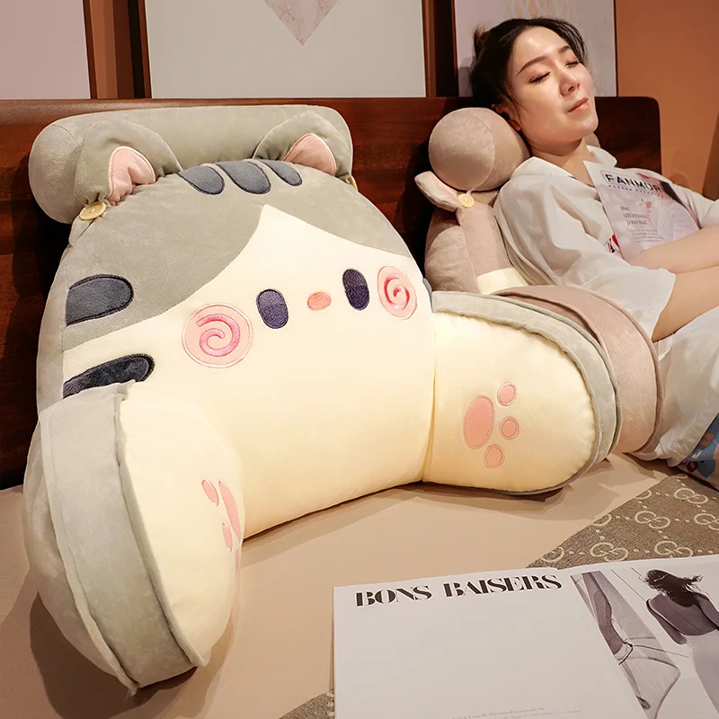 Cartoon bedside soft Animal Cat Dog Backrest, Sofa Cushion, Triangle Pillow On The Bed Gifts 1005006793310864