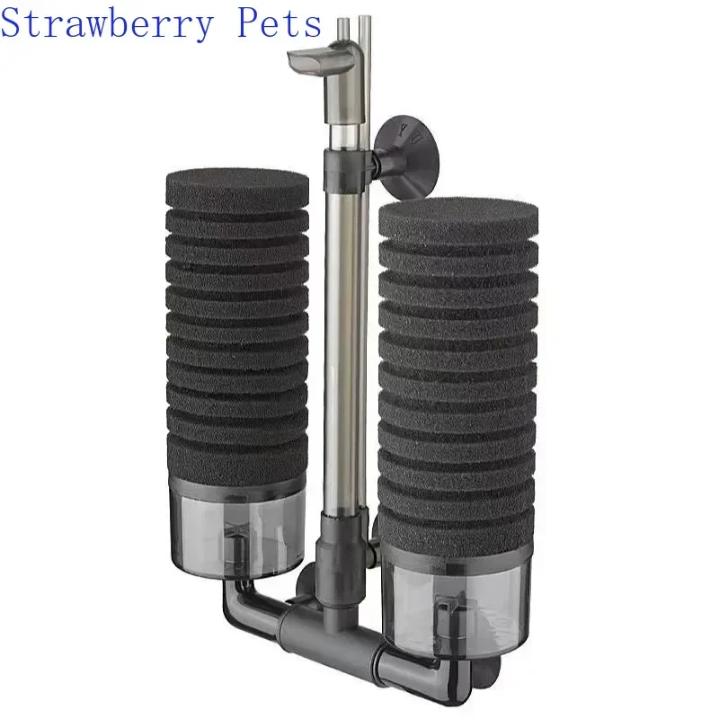 New Aquarium Filter for Aquarium Fish Tank Air Pump Skimmer Biochemical Sponge Filter Aquarium Bio 1005006795538677