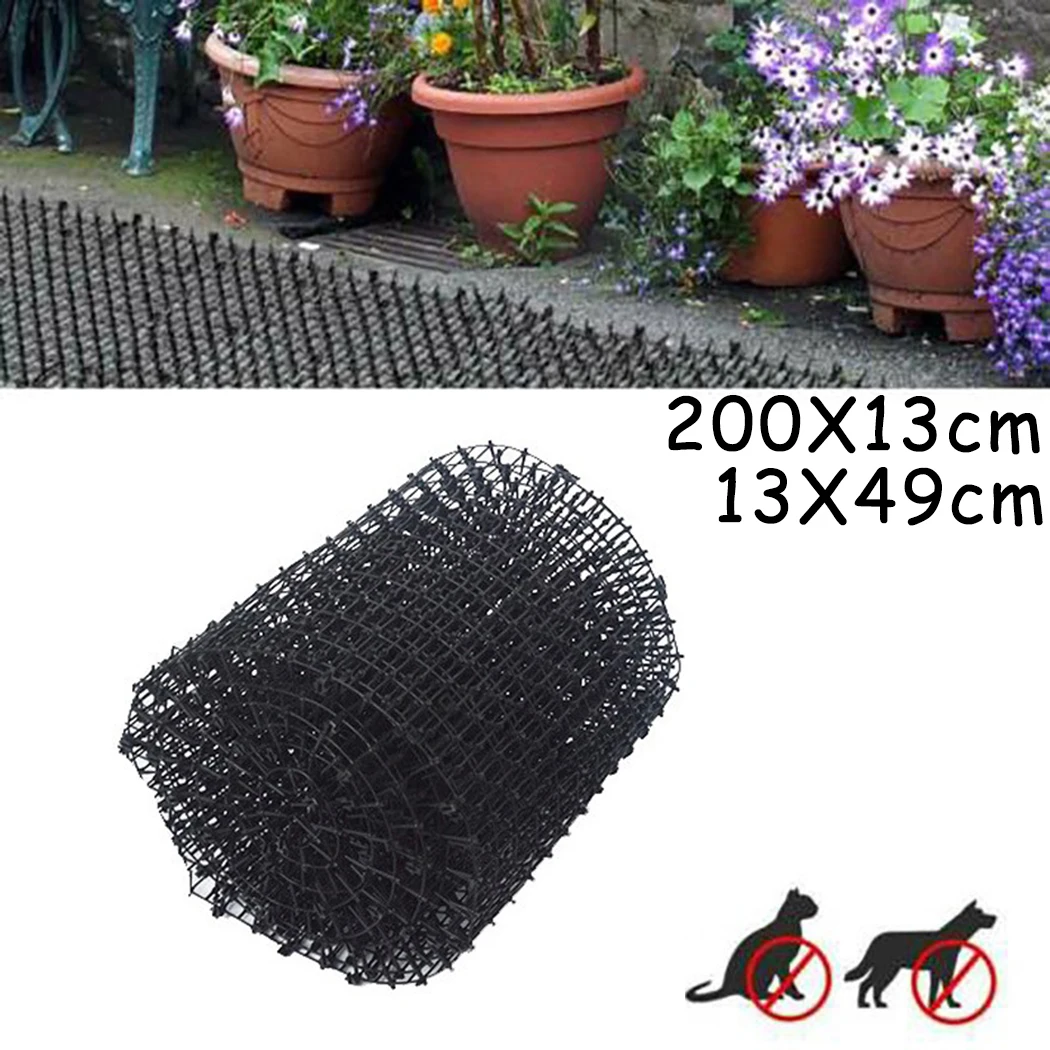 Cat Scat Mat Garden Anti-Cat And Pest Plastic Prickle Strip Network Digging Stopper Cat Dog 1005006803403944