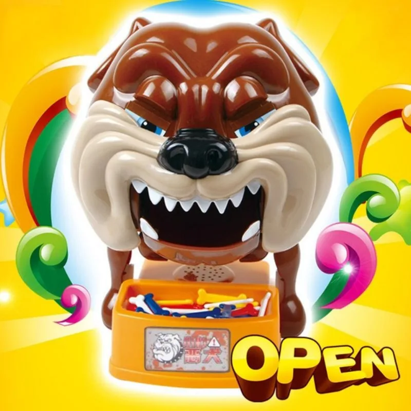 Funny Parent Child Games Dog Board Games Electronic Pet Dog Toys Bad Dog Gnaw Bones Tricky Toy Game 1005006809208404