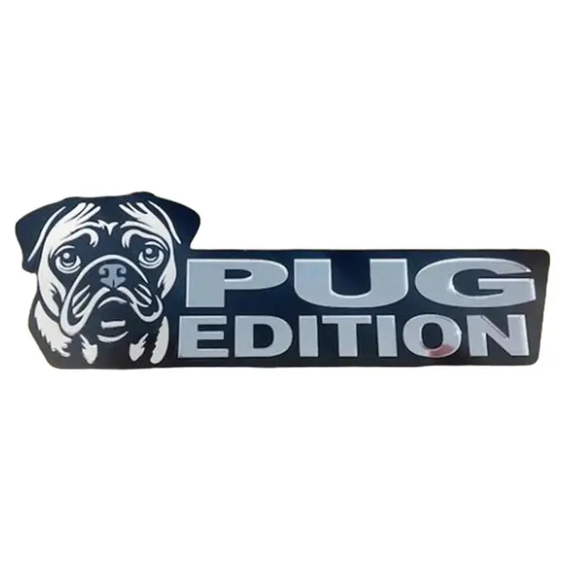 Dog Emblem for Car 3D Acrylic Dog Car Badge Decal Car Sticker Car Exterior Emblems Truck RV 1005006831839004