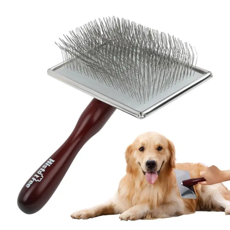 Dogs Grooming Comb Cats Shedding Slicker Brush Portable Dog Massage Clean Tangled for Small Medium 1005006834433152
