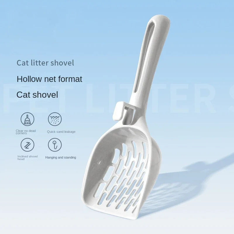 Cat Litter Scoop Plastic Shovel with Base Self Cleaning Cat Litter Box Shovel Kitten 1005006834495148