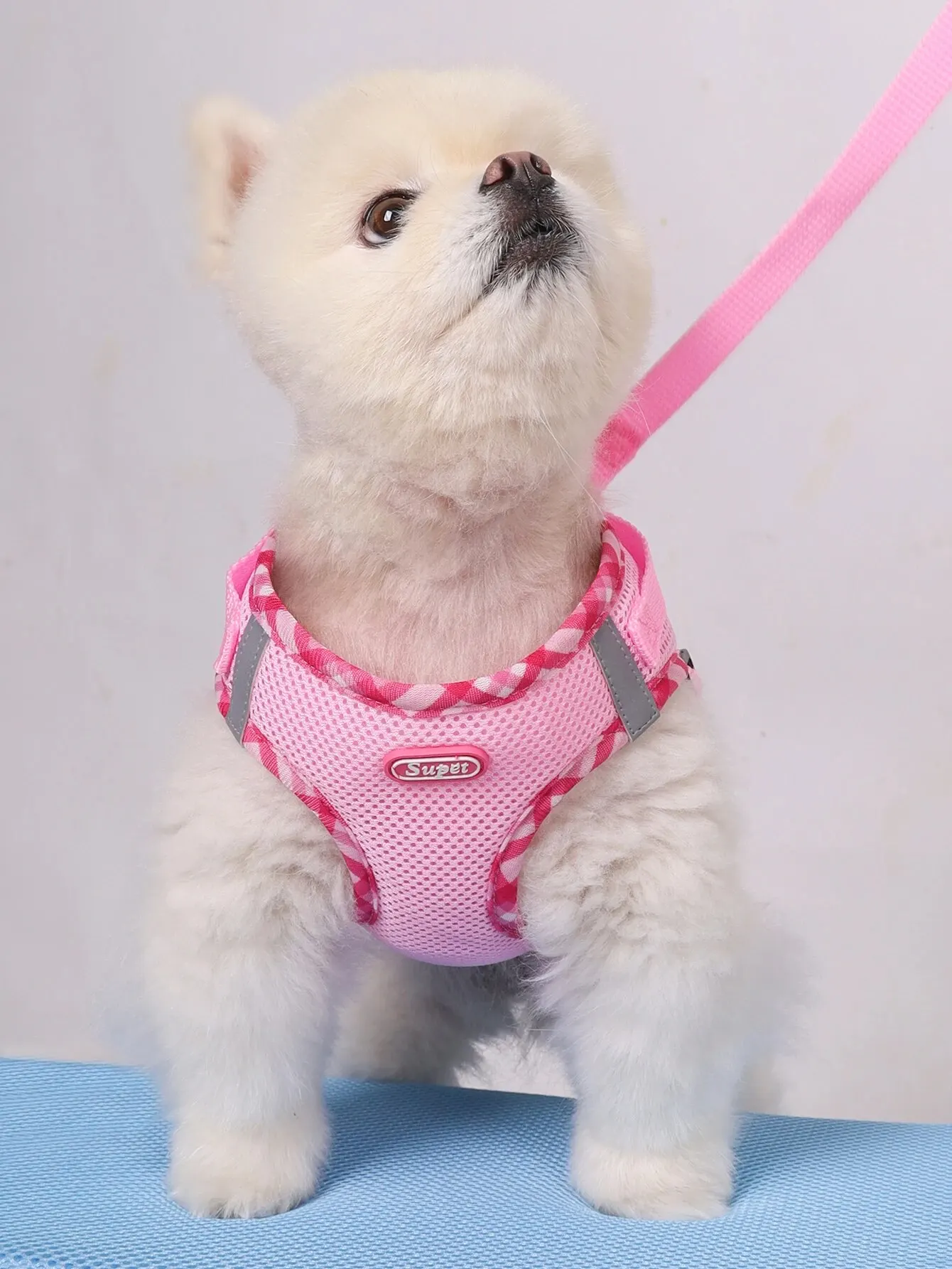Supet 1pc Dog Harness, Anti-Pull, Pet Harness, Adjustable, Easy to Control, Suitable for Small 1005006841947107