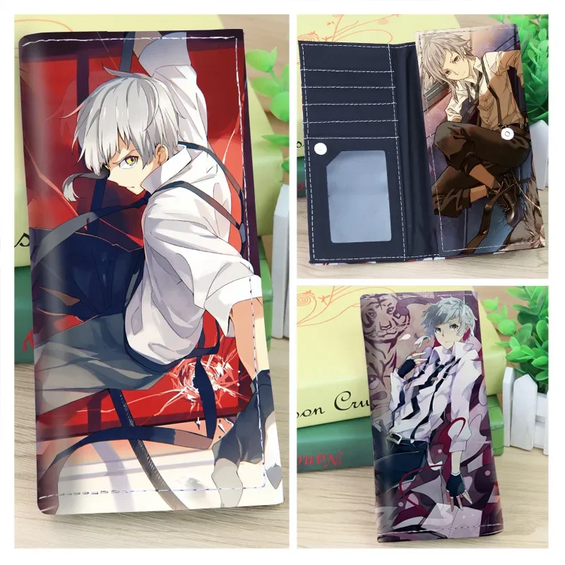 Anime Bungo Stray Dogs Long PU Leather Wallet Card Holder Purse for Boys and Girls 1005006866098393