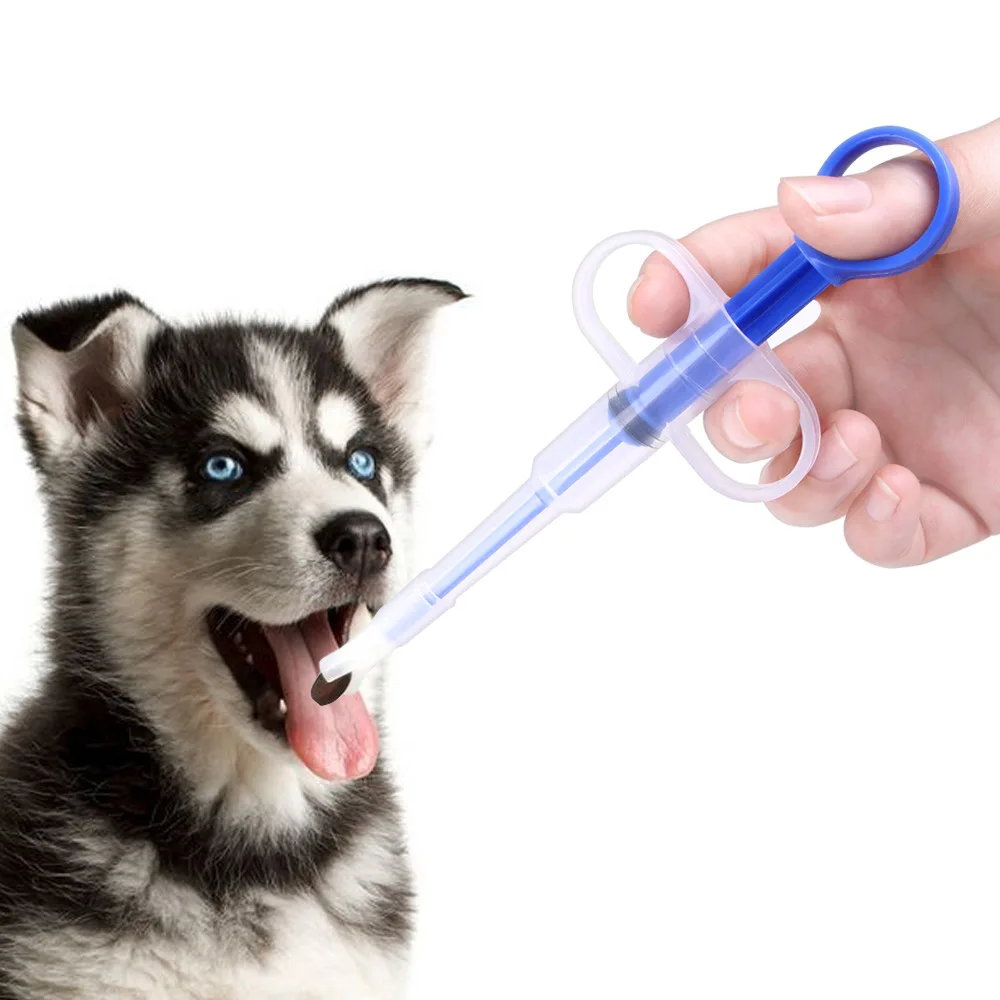 1PCS Pet Syringe Tablet Pill Gun Piller Push Dispenser Medicine Water Milk Tube Feeder Tools Dog 1005006866355194