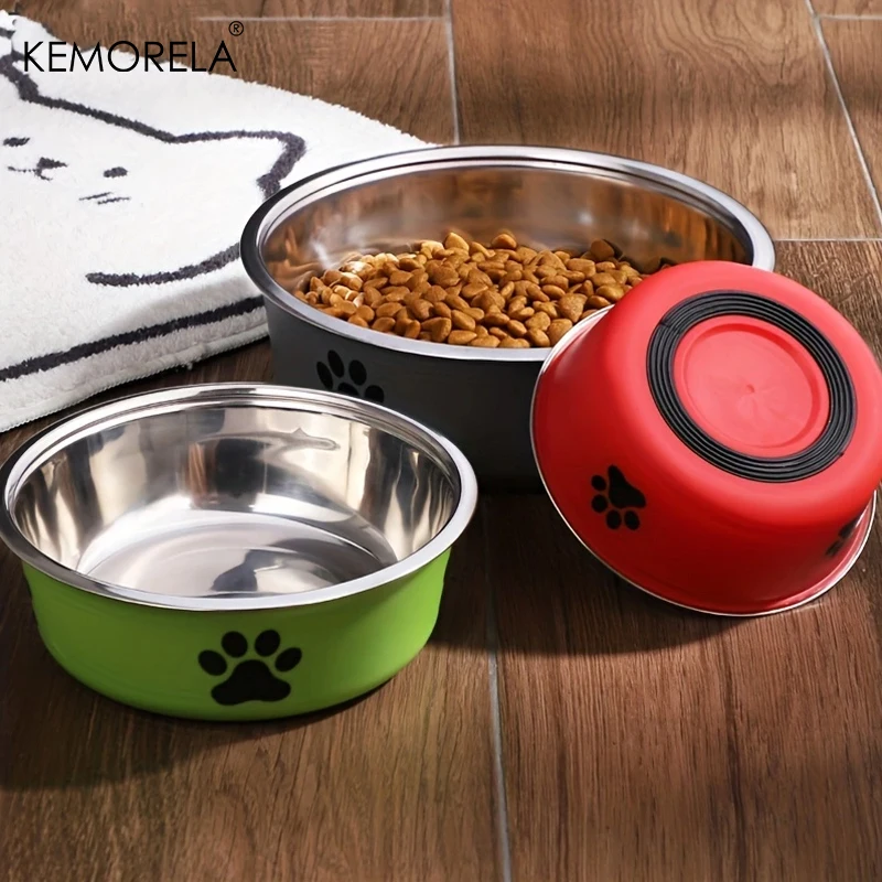 Non-Slip Dog Bowl For Large Medium And Small Cats And Dogs Drinking Water Feeding Pet Bowl 1005006877210160