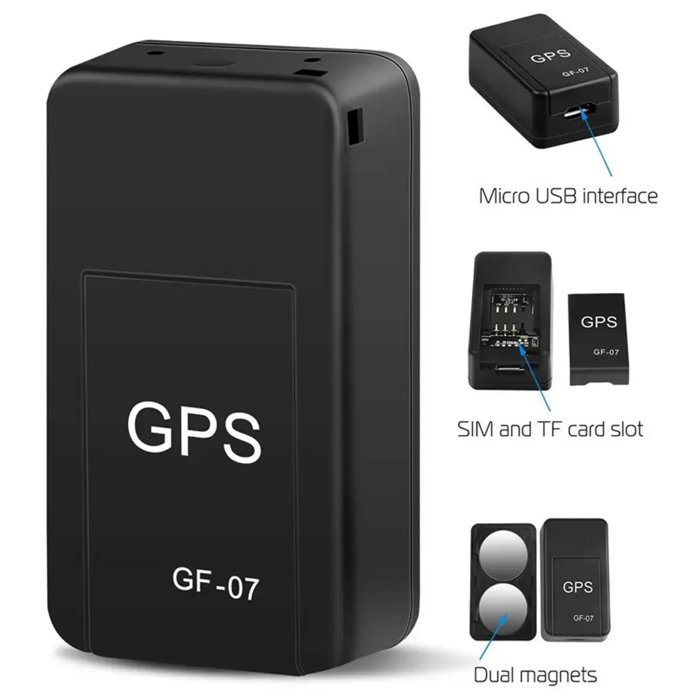 GF07 Magnetic Car Tracker GPS Positioner Real Time Tracking Magnet Adsorption Mini Locator SIM 1005006878533903