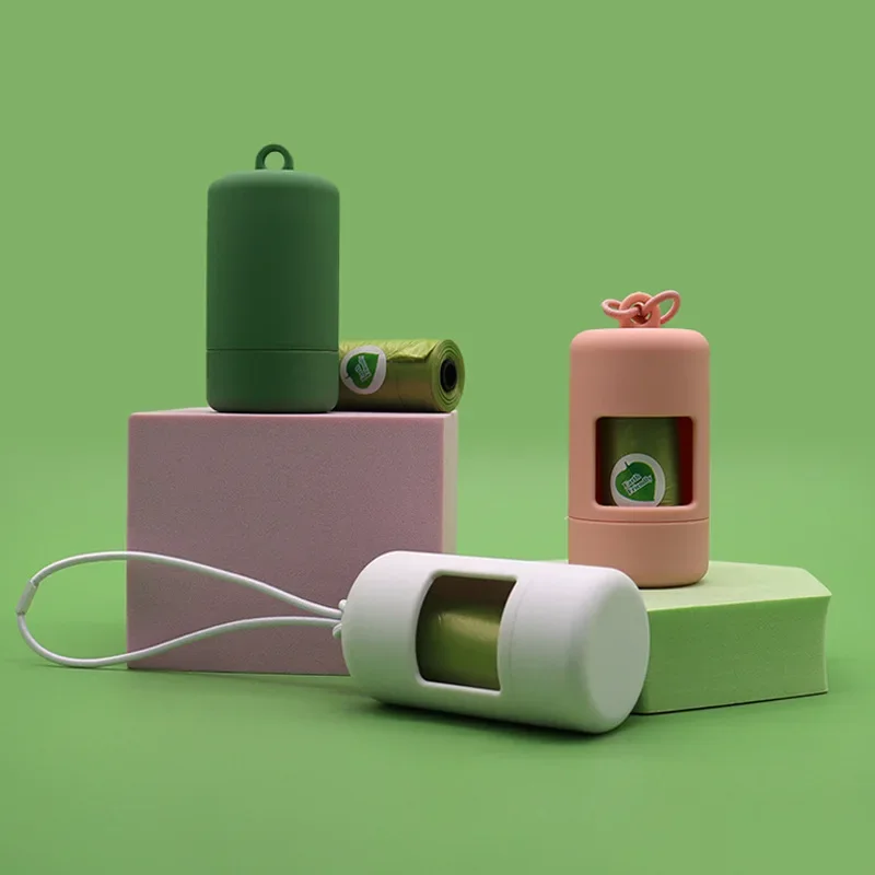 Pet Poop Scooper Bag Portable Pet Waste Bag Dispenser Luxury Stylish Dog Garbage Holder Dispensers 1005006883869440