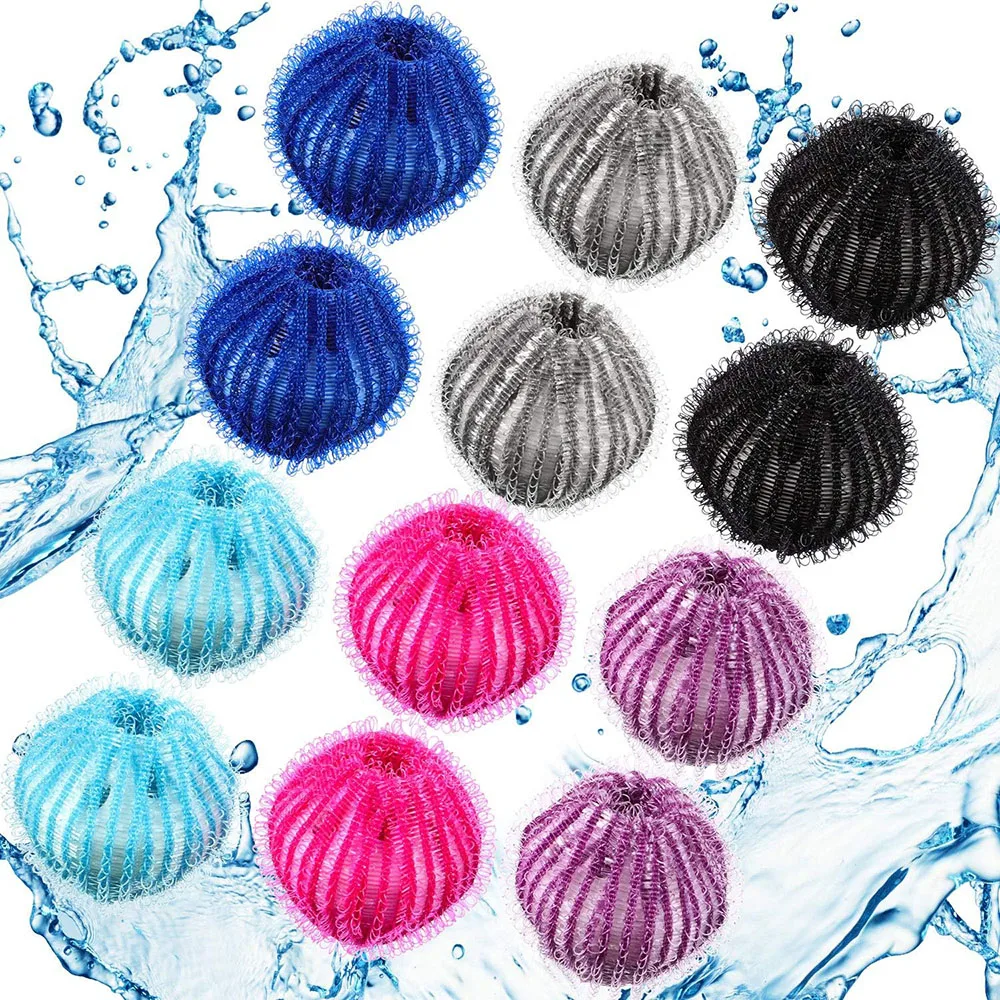 6pcs Pet Hair Remover for Laundry Dryer Balls Reusable Washing Machine Hair Catcher Nylon Pet Dog 1005006885567328