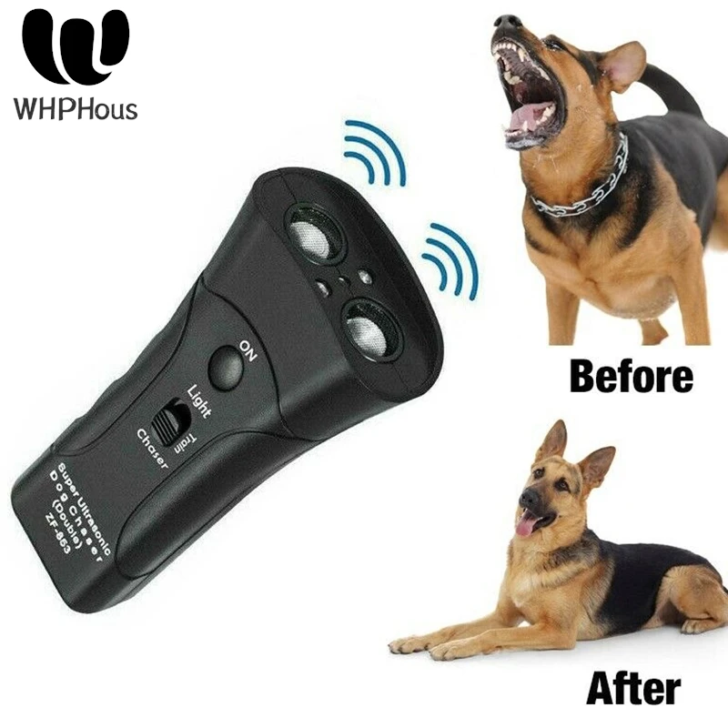 Ultrasonic Dog Trainer Device Electronic Dog Deterrent/Dog Barking Control Devices Training Tool 1005006888908683