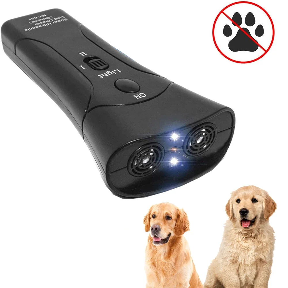 Pet Dog Repeller Anti Barking Stop Bark Training Device Trainer LED Ultrasonic Anti Barking 1005006892876415