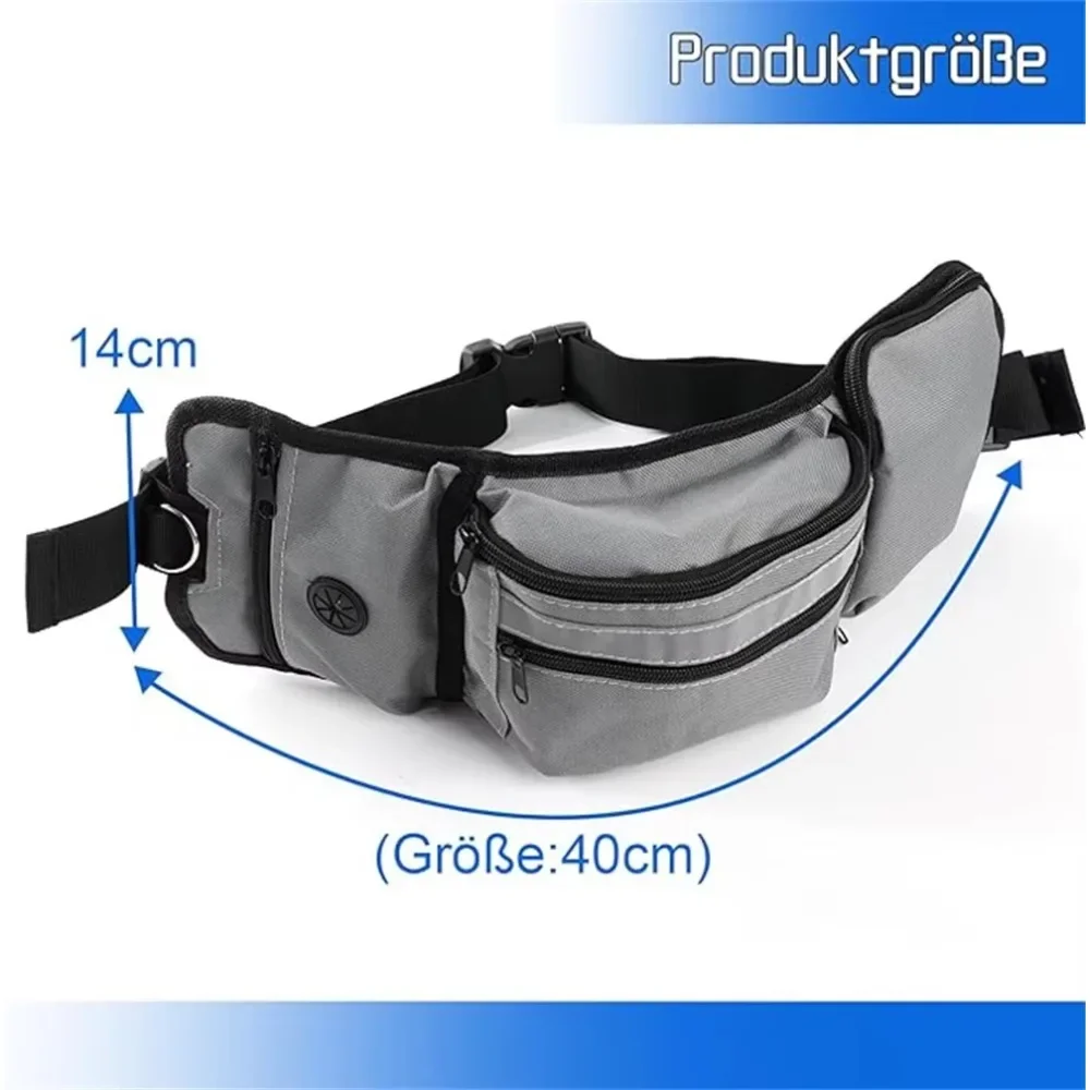Dog Training Walking Bag Hand Free Treat Pouch Running Waist Bag Pet Puppy Train Snack Feeder 1005006903227162