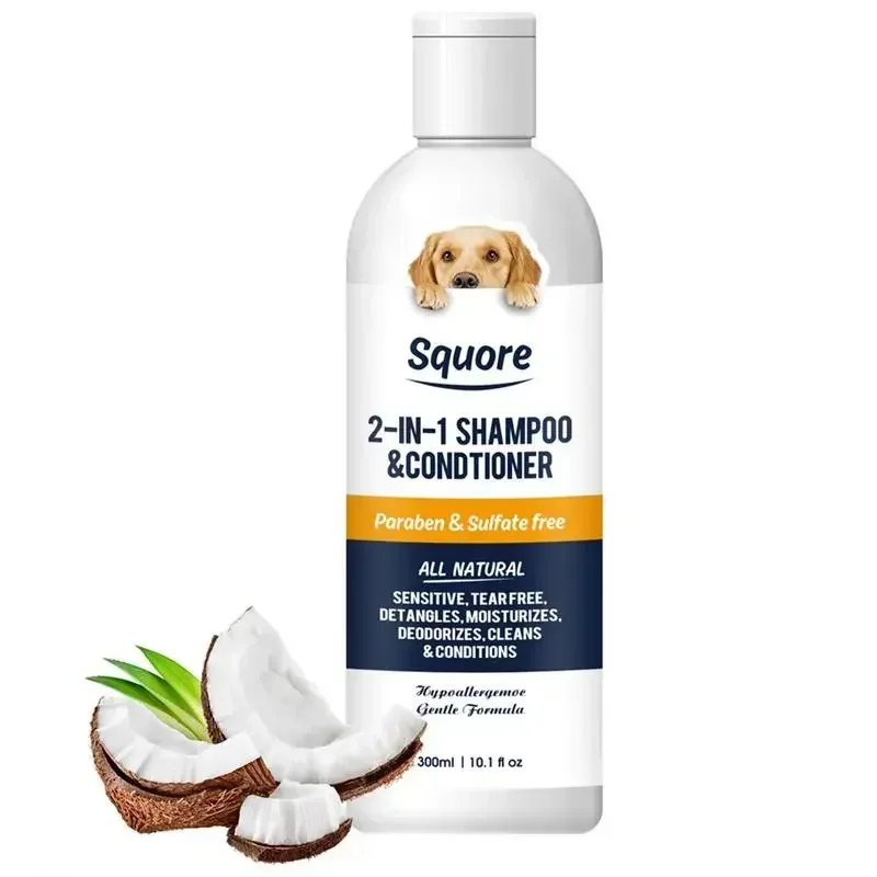 Puppy Shampoo and Conditioner 2 in 1 Natural Moisturizing Shampoo Moisturizing Dog Shampoo 1005006903561491