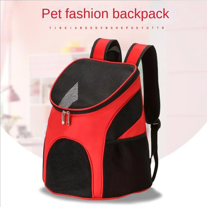 Cat Carrying Bag Foldable Double Shoulder Portable Pet Products Travel Outdoor Breathable Backpack 1005006904895845