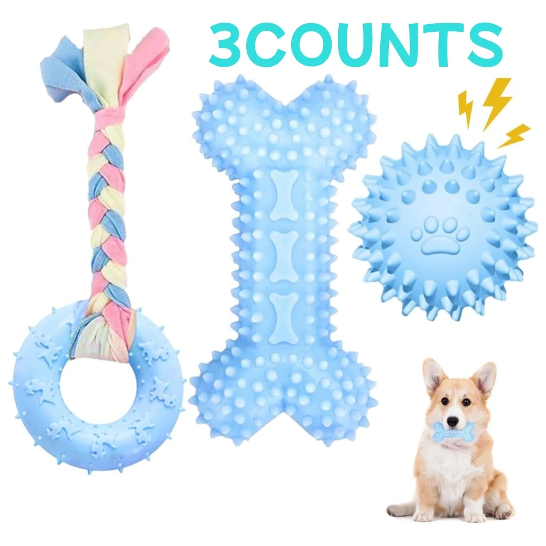 3 Pack Puppy Chew Toys for Teething 1005006912631994